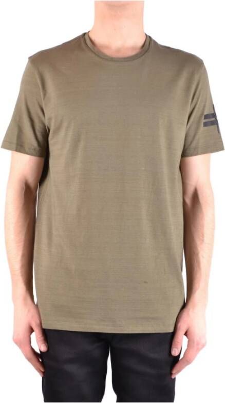 Neil Barrett Groene Klassieke T-Shirt Ss21 Green Heren