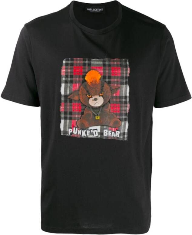 Neil Barrett t-shirt Zwart Heren