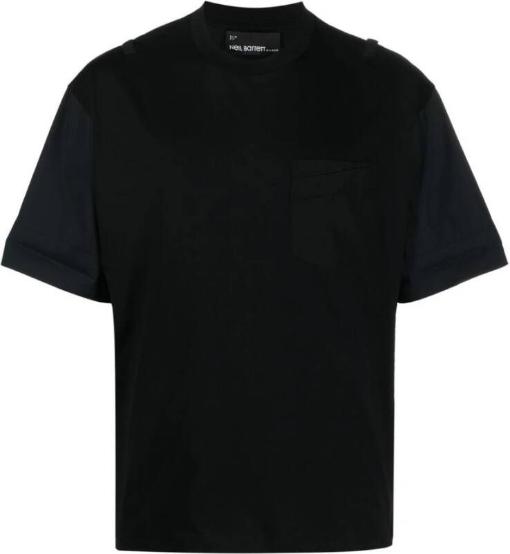 Neil Barrett T-shirt Zwart Heren