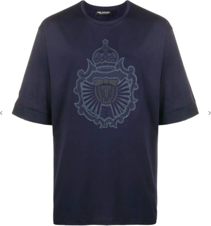 Neil Barrett T-shirts en polos Blauw Heren