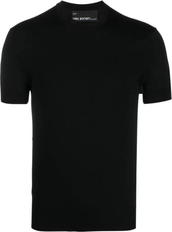 Neil Barrett T-Shirts Zwart Heren