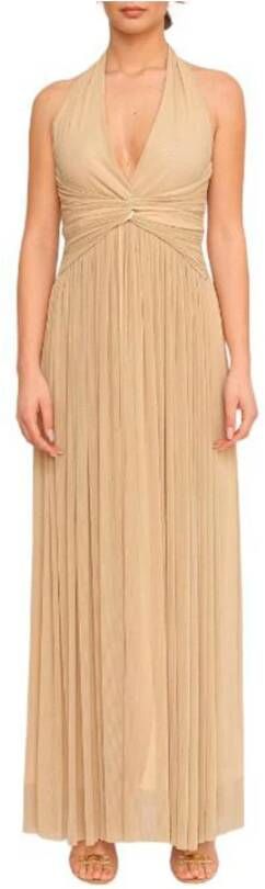Nenette Dresses Beige Dames