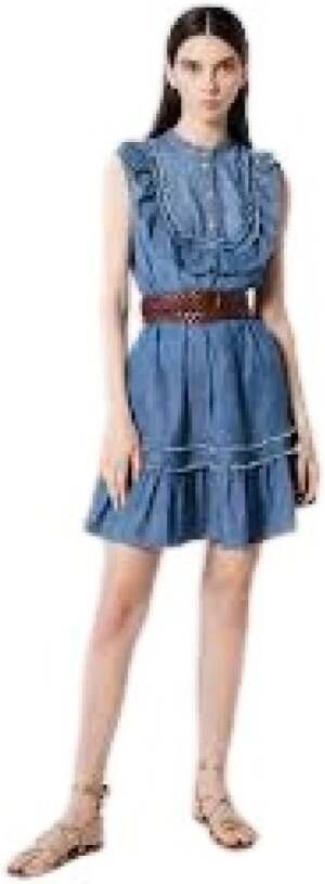 Nenette Short Dresses Blauw Dames