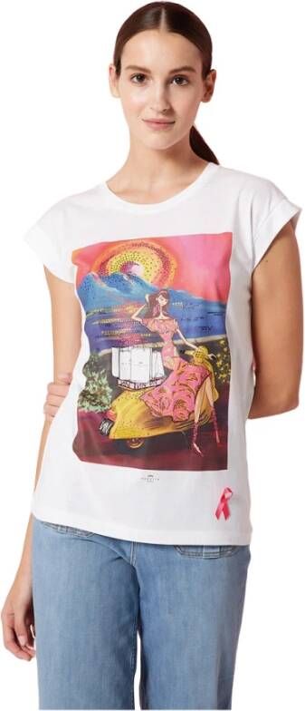 Nenette T-Shirts Wit Dames