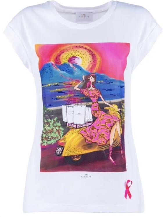 Nenette T-Shirts White Dames