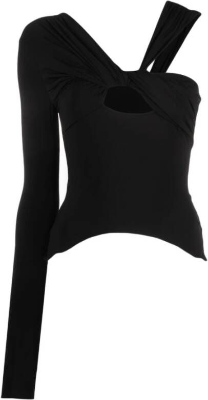 Nensi Dojaka Long Sleeve Tops Zwart Dames