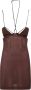 Nensi Dojaka Short Dresses Bruin Dames - Thumbnail 1