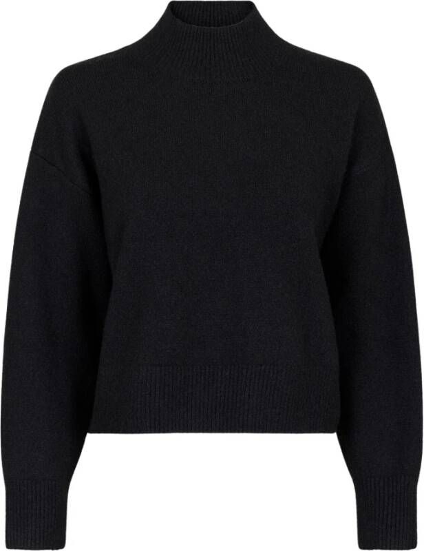 NEO NOIR Dames Truien & Vesten Paula Knit Blouse Zwart