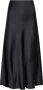 NEO NOIR Flatterende Bias Gesneden Rok Black Dames - Thumbnail 2