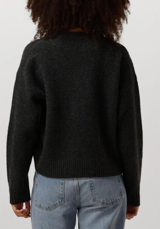 NEO NOIR Antraciet Gebreide Blouse Stijlvol Comfort Gray Dames - Foto 6