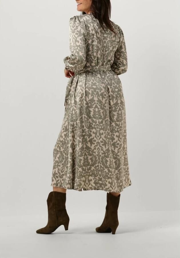 NEO NOIR Dames Jurken Cilian Flower Blur Dress Groen - Foto 2