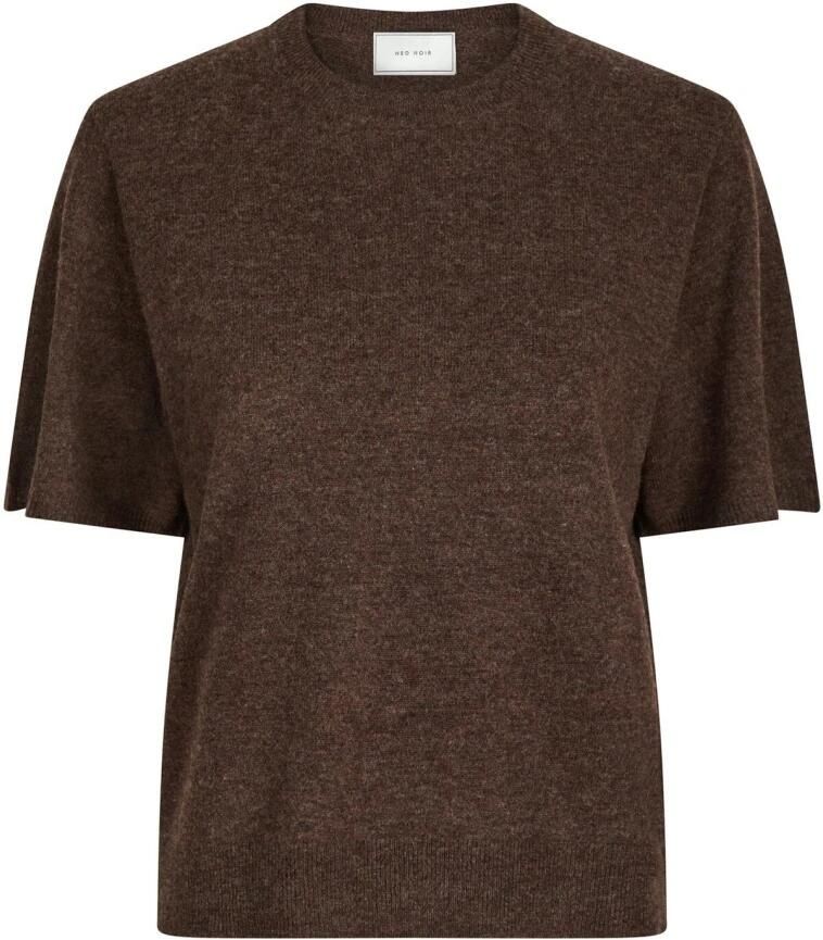 NEO NOIR T-shirt in gebreide look model 'Missy'