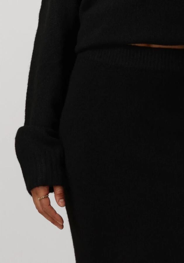 NEO NOIR Elegante Gebreide Rok voor Vrouwen Black Dames - Foto 3
