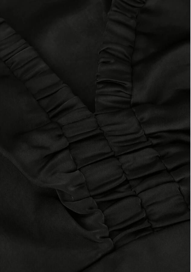 NEO NOIR Dames Blouses Istana Heavy Sateen Blouse Zwart - Foto 5