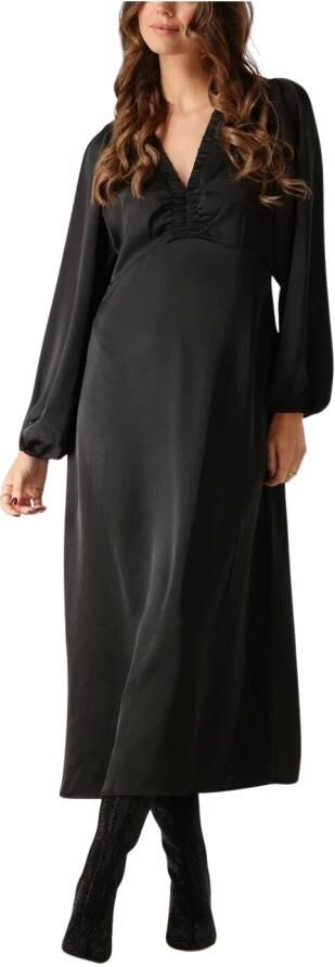 NEO NOIR Elegante Sateen Jurk voor Vrouwen Black Dames - Foto 6