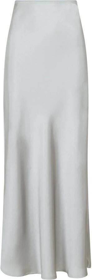 NEO NOIR Zilver Midi Rok Vicky Heavy Sateen Gray Dames - Foto 6