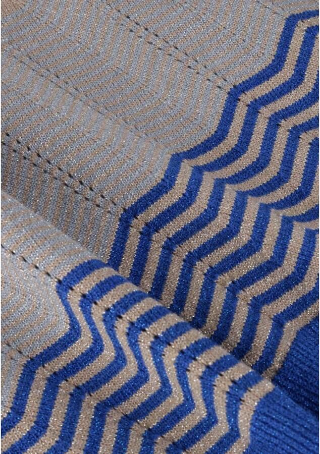 NEO NOIR Gestreepte Gebreide Blouse Blue Dames - Foto 2