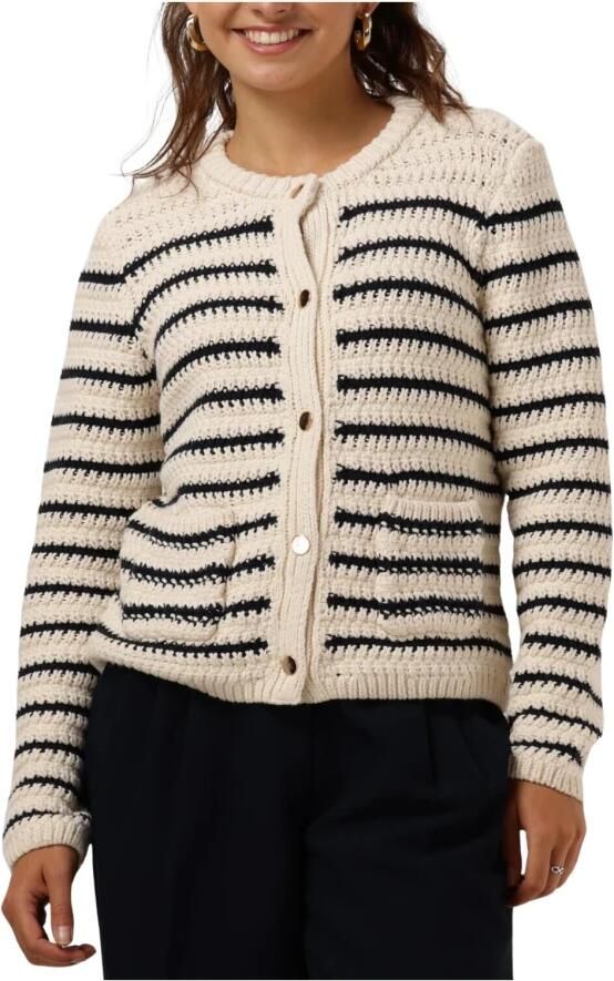 NEO NOIR Dames Truien & Vesten Paula Knit Cardigan Blauw - Foto 7