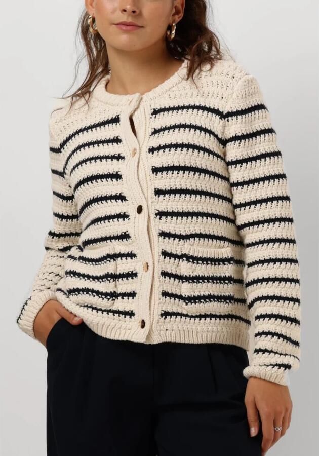 NEO NOIR Dames Truien & Vesten Paula Knit Cardigan Blauw - Foto 5