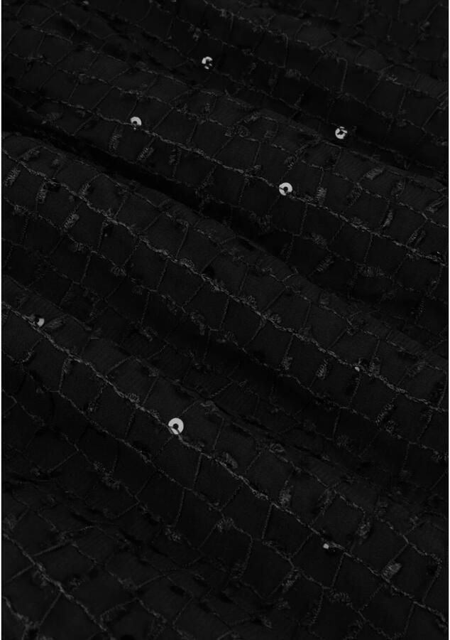 NEO NOIR Glam Jurk Zwart Mini V-Hals Black Dames