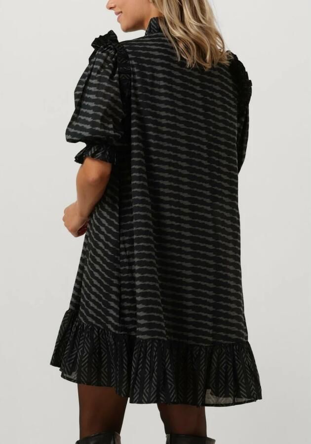 NEO NOIR Dames Jurken Hani Graphic Dress Zwart - Foto 6