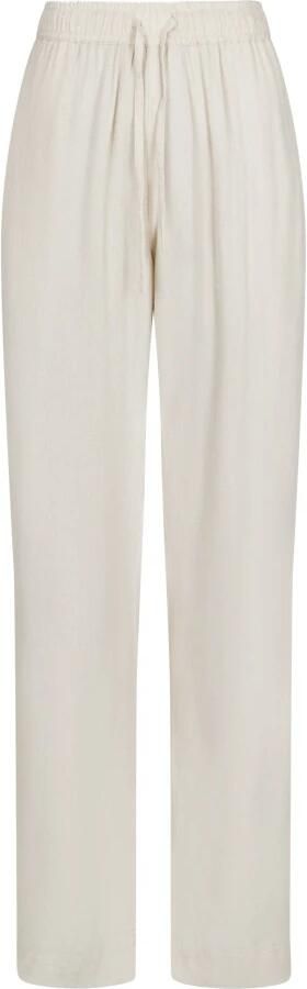 NEO NOIR Dames Broeken Sonar Drapy Linen Pants Zand - Foto 5