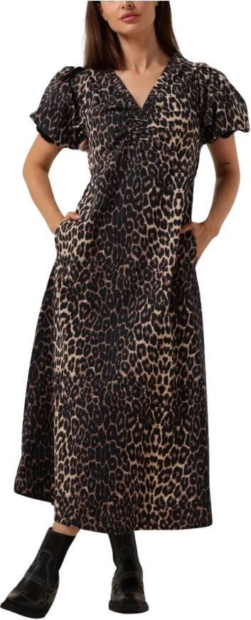 NEO NOIR Luipaardprint Jurk Illana Stijl Brown Dames - Foto 3