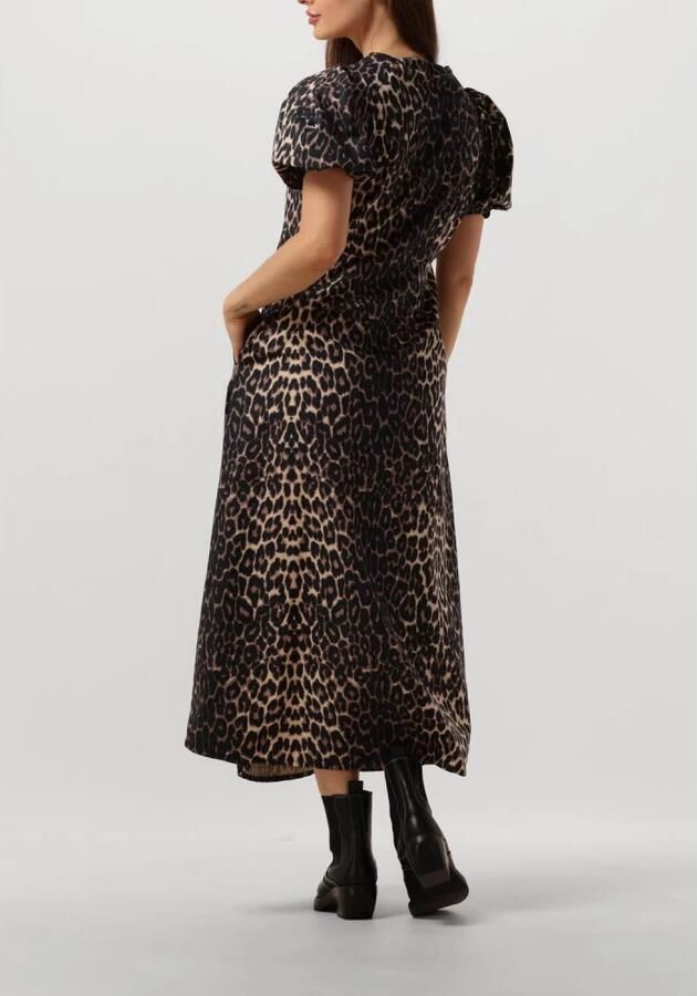NEO NOIR Luipaardprint Jurk Illana Stijl Brown Dames - Foto 2