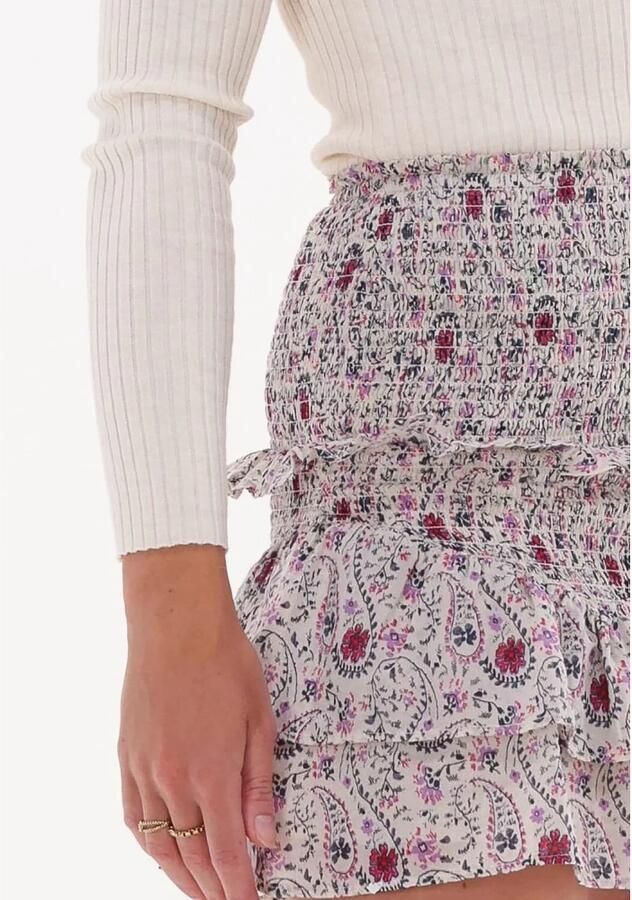 NEO NOIR Dames Rokken Mata Delicate Paisley S Skirt Roze - Foto 2