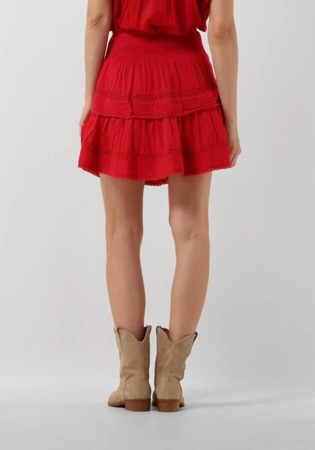 NEO NOIR Dames Rokken Kenia S Voile Skirt Rood - Foto 2
