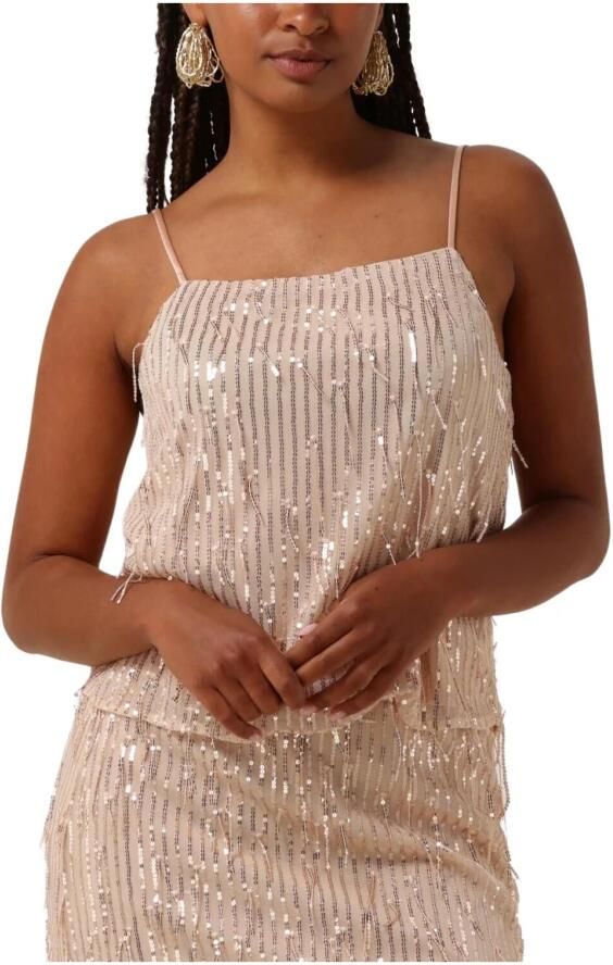 NEO NOIR Dames Tops & T-shirts Reganna Sequins Top Lichtroze - Foto 3