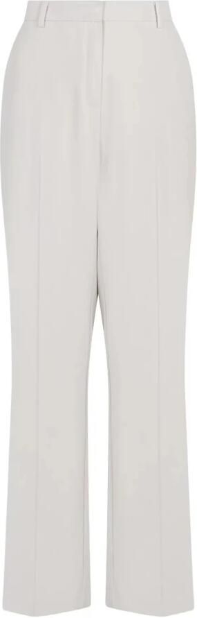 NEO NOIR Alice Geweven Rechte Broek White Dames - Foto 8