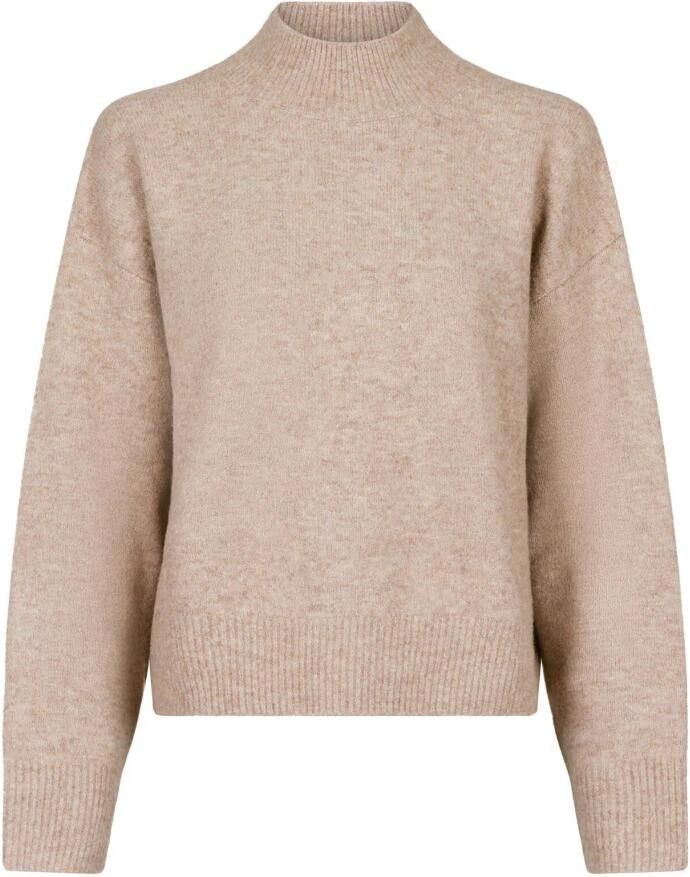 NEO NOIR Dames Truien & Vesten Paula Knit Blouse Beige - Foto 5