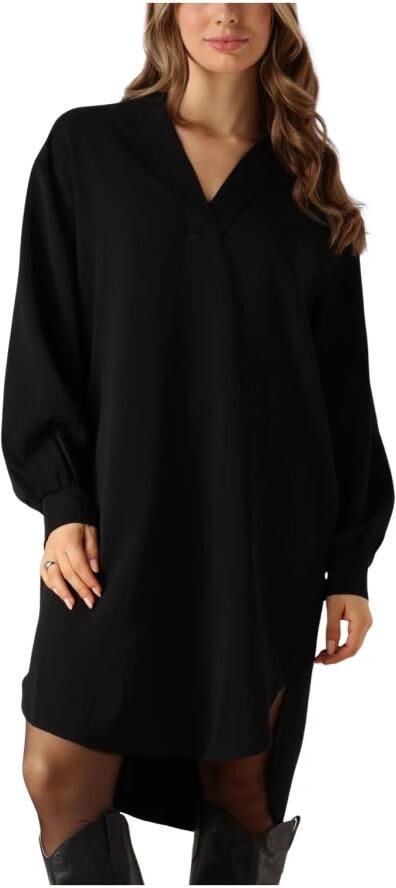 NEO NOIR Zwarte Crepe Jurk Veelzijdige Stijl Black Dames - Foto 7