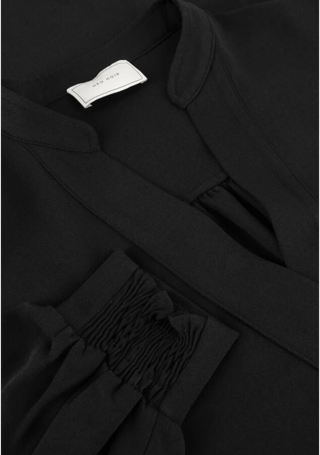 NEO NOIR Zwarte Crepe Jurk Veelzijdige Stijl Black Dames - Foto 5