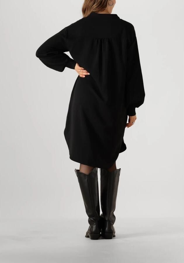 NEO NOIR Zwarte Crepe Jurk Veelzijdige Stijl Black Dames - Foto 6