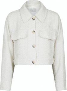 NEO NOIR Sherry Boucle Jacket Off White Wit Dames