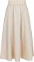 NEO NOIR Dames Rokken Yara Poplin Skirt Zand - Thumbnail 1