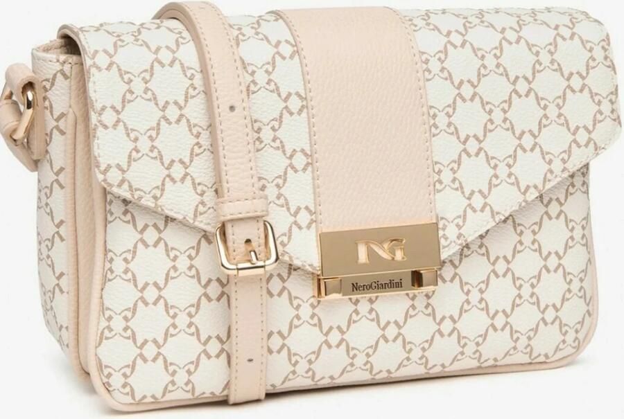Nerogiardini Stijlvolle Cross Body Tas Beige Dames - Foto 3