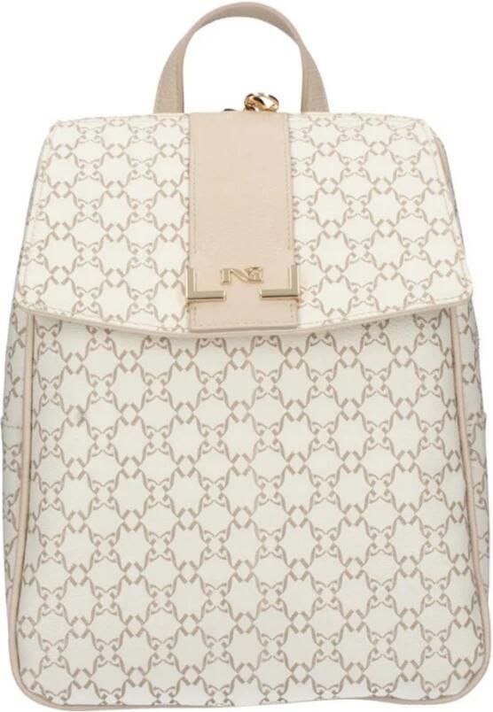 Nerogiardini Stijlvolle Rugzakken voor Dagelijks Gebruik Beige Dames - Foto 4