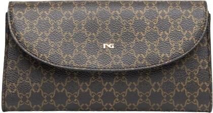 Nerogiardini Stijlvolle technische materiaal dames clutch Brown Dames - Foto 4