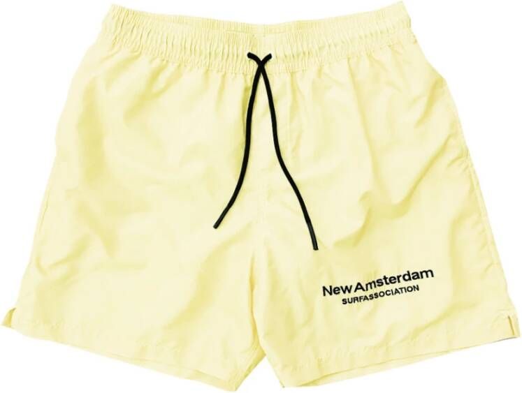 New Amsterdam Surf Association Logo shorts Geel Heren