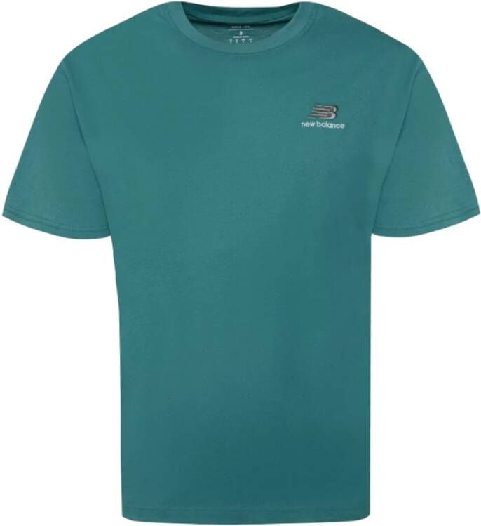 New Balance Uni-ssentials Cotton T-shirt T-shirts Kleding vintage teal maat: S beschikbare maaten:S - Foto 2