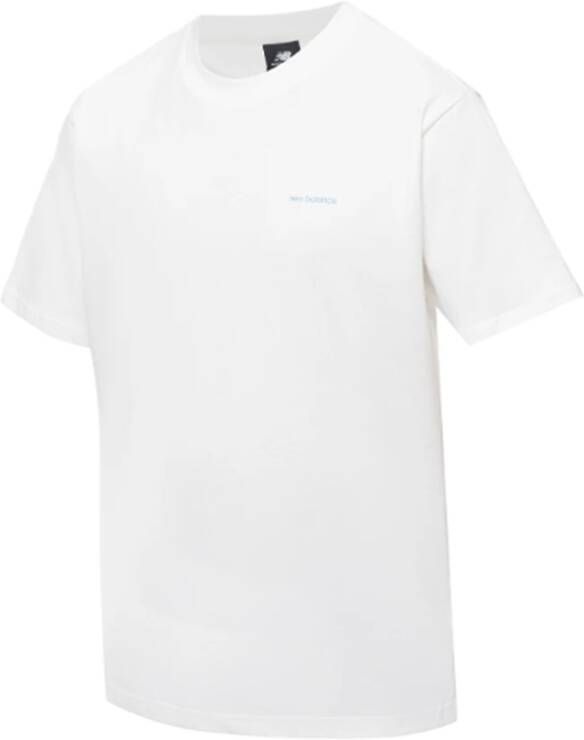 New Balance Essentials Cafe At Nb T-shirt 1 T-shirts Kleding white maat: XL beschikbare maaten:XL