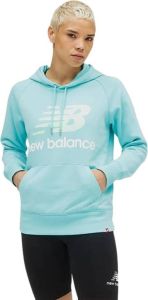 New Balance Hoodies Blauw Dames