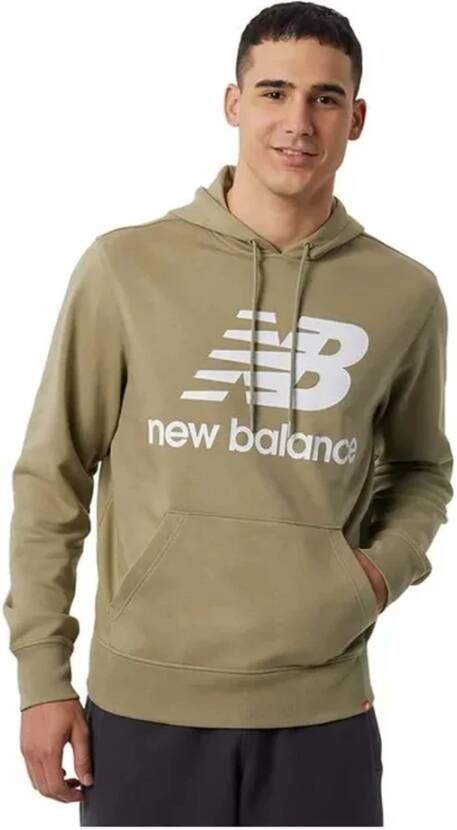 New Balance Hoodies Groen Heren