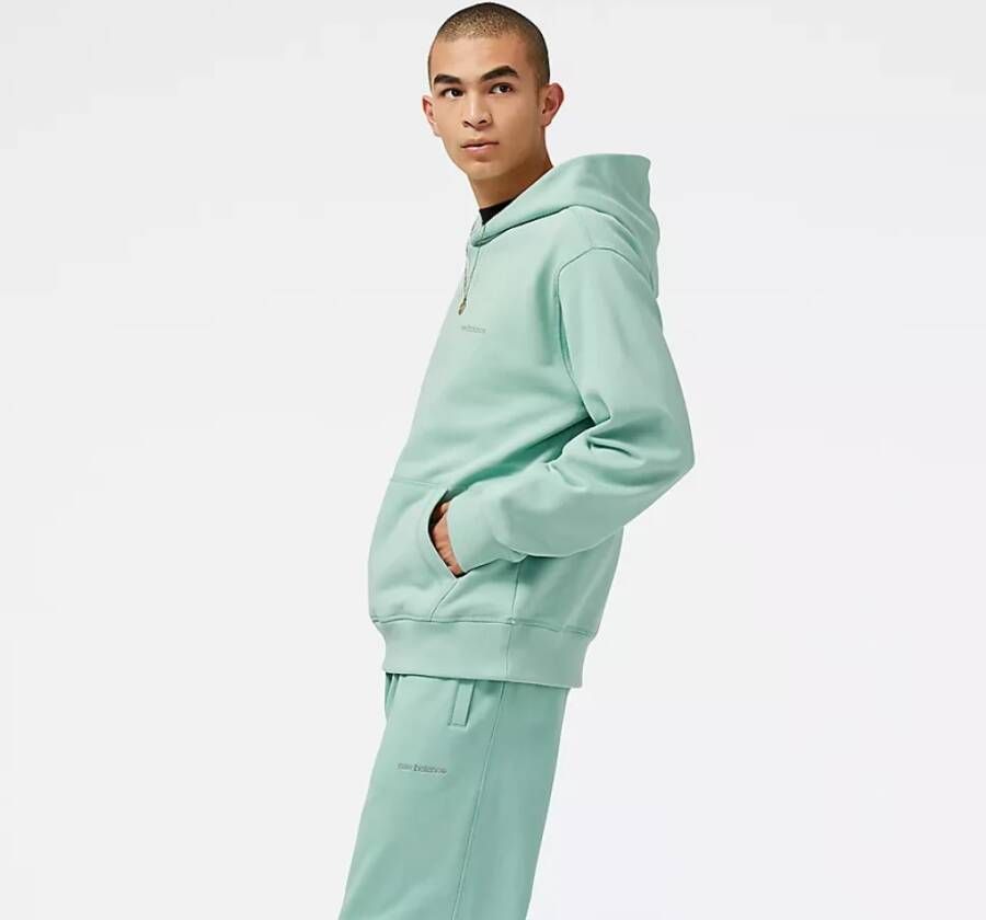 New Balance Hoodies Groen Heren