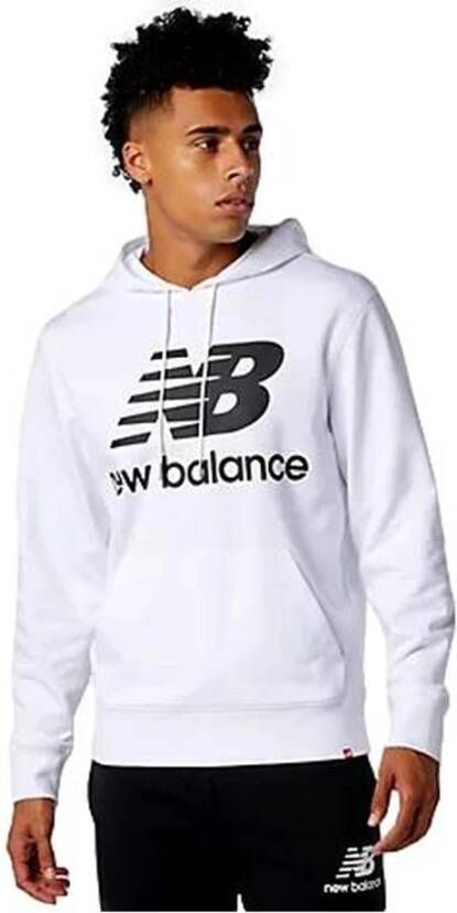 New Balance Hoodies Wit Heren