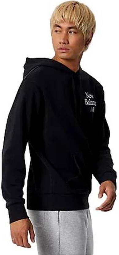 New Balance Klassieke Sweatshirts Zwart Heren