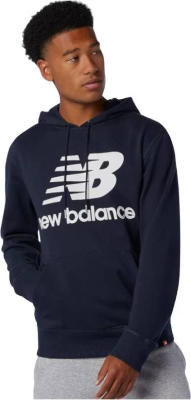 New Balance Sweatshirts hoodies Blauw Heren